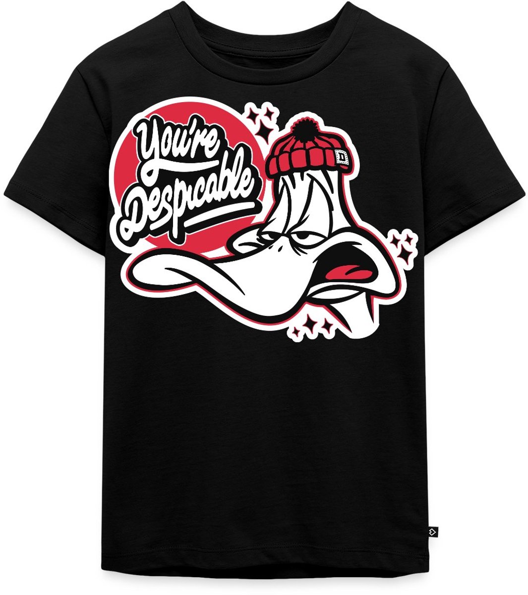 Looney Tunes Daffy Duck Despicable Premium T Shirt Kinderen