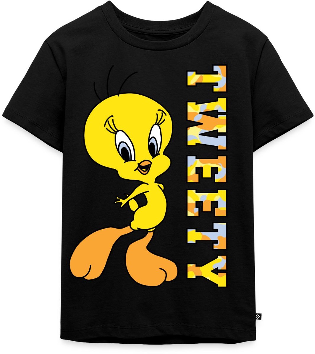 Looney Tunes Tweety Camouflage Premium T Shirt Kinderen