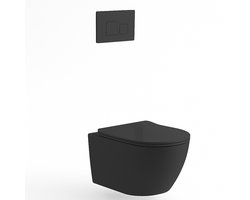 Toledo Hangtoilet met Softclose Zitting incl. Deksel - Diepspoel