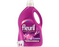 Fleuril Color Blossom - Vloeibaar Wasmiddel - Gekleurde Was - Intense Geurbeleving – 54 Wasbeurten - Grootverpakking