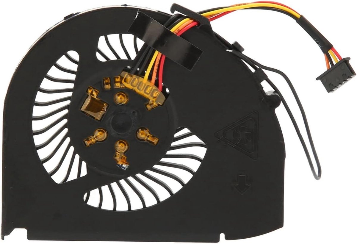 EGoods - Laptop CPU-koelventilator met Sterke Wind en 5-pins Connector, Metalen ABS-materiaal, DC 5V 2.25W-ingang