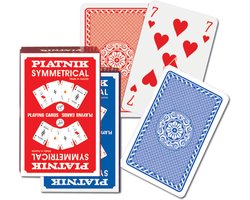 Karty do gry Piatnik 1 talia Symetryczne