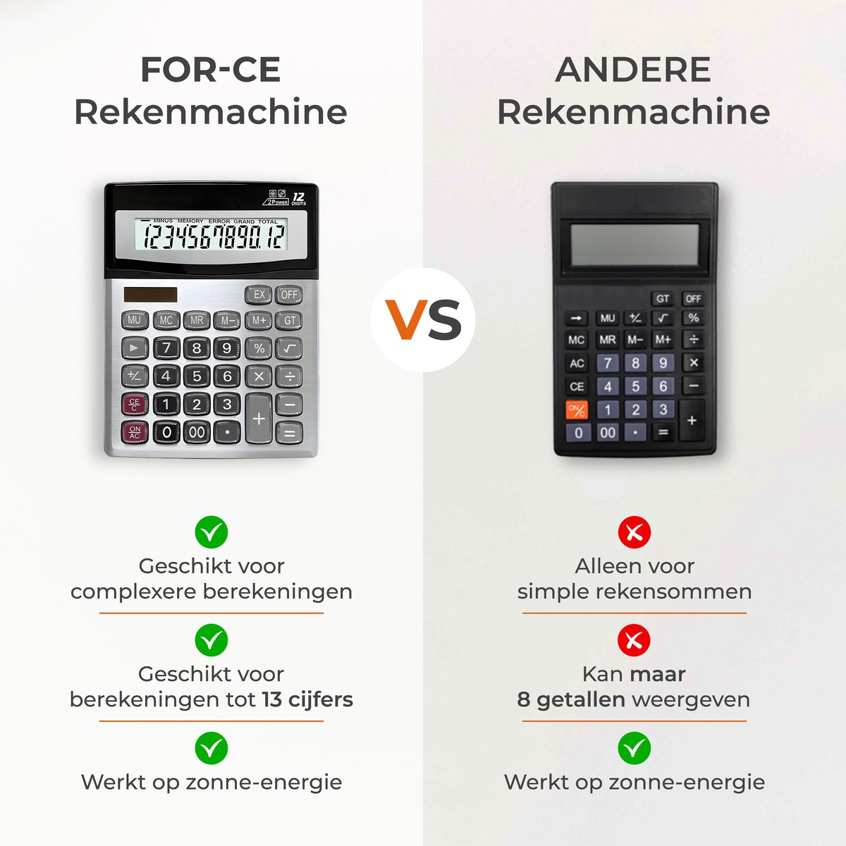 Grote Grote Bureau Rekenmachine - afbeelding 5