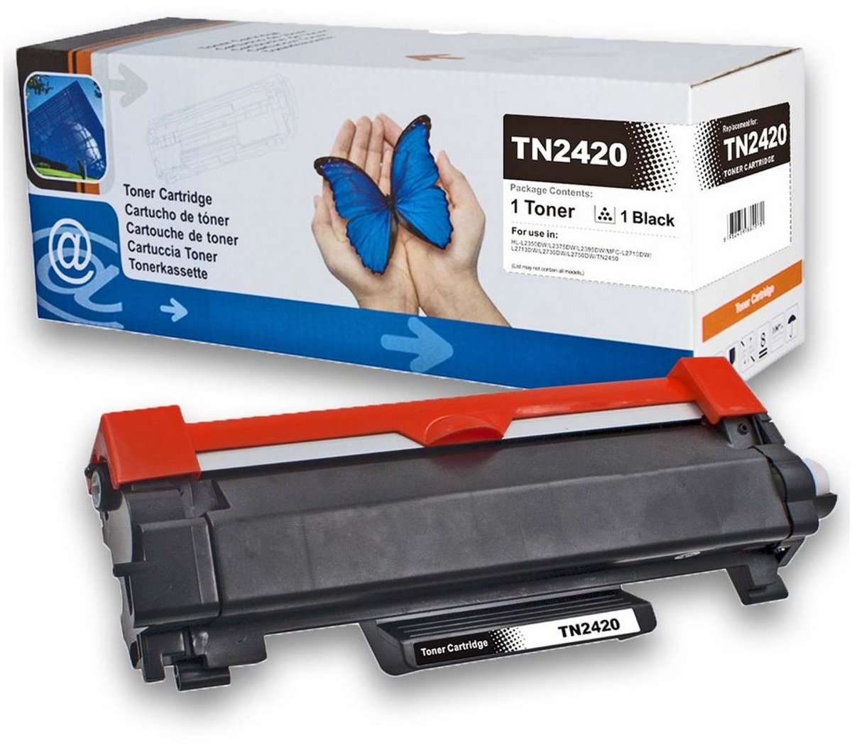 Huismerk Brother TN-2420 Toner Zwart