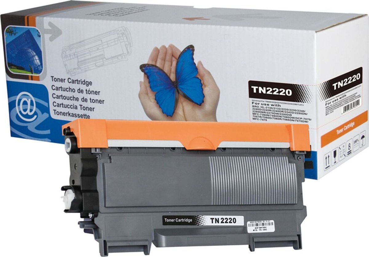 Huismerk Brother TN-2220 Toner Zwart