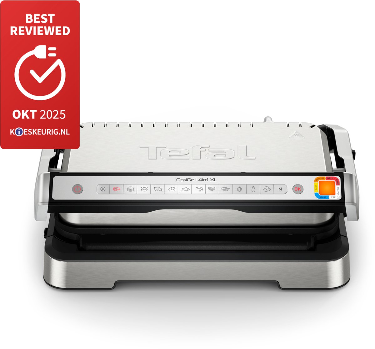 Tefal Tefal OptiGrill 4in1 Contactgrill - afbeelding 2