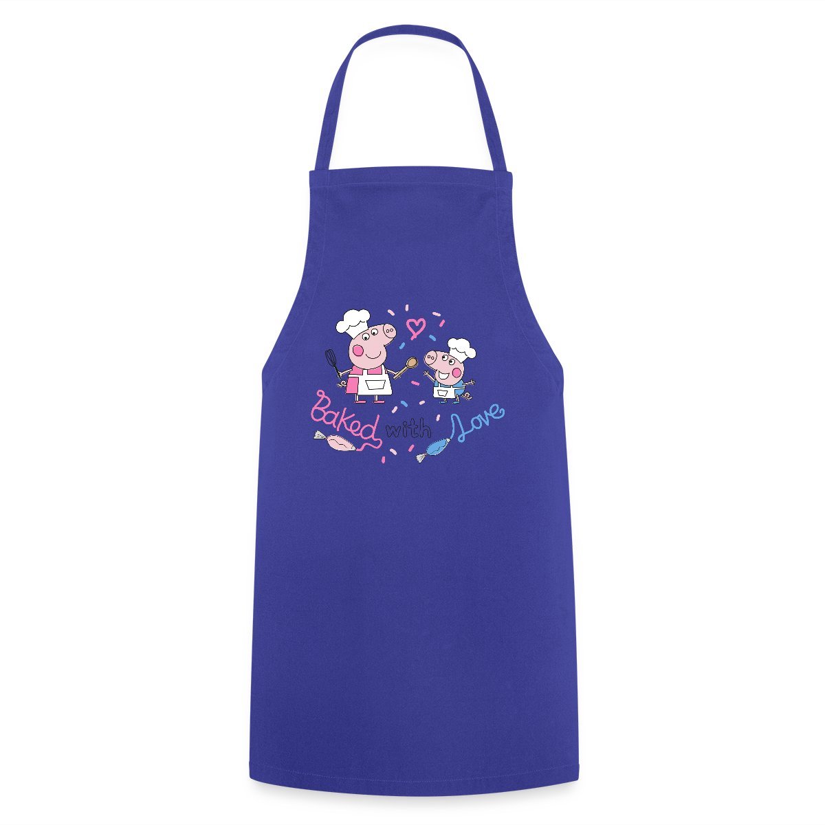 Peppa Pig Design Baked With Love Keukenschort