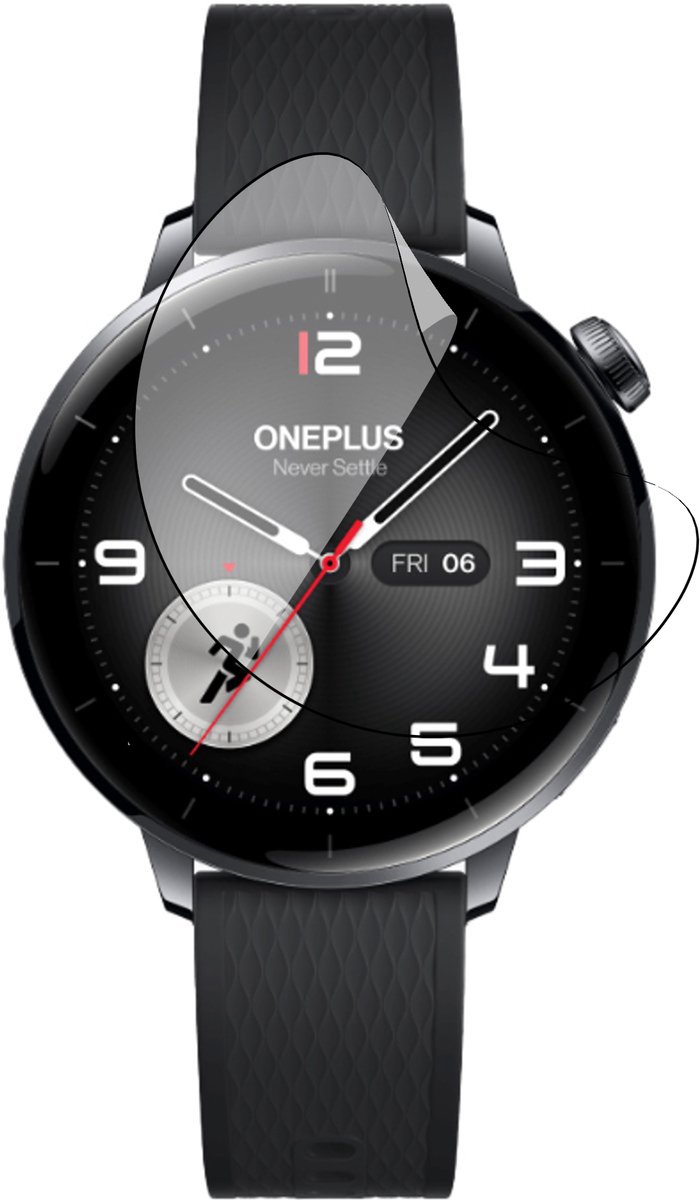 Screenprotector geschikt voor Xiaomi Watch S4 41mm - 1x FlexGuard Screen Protector