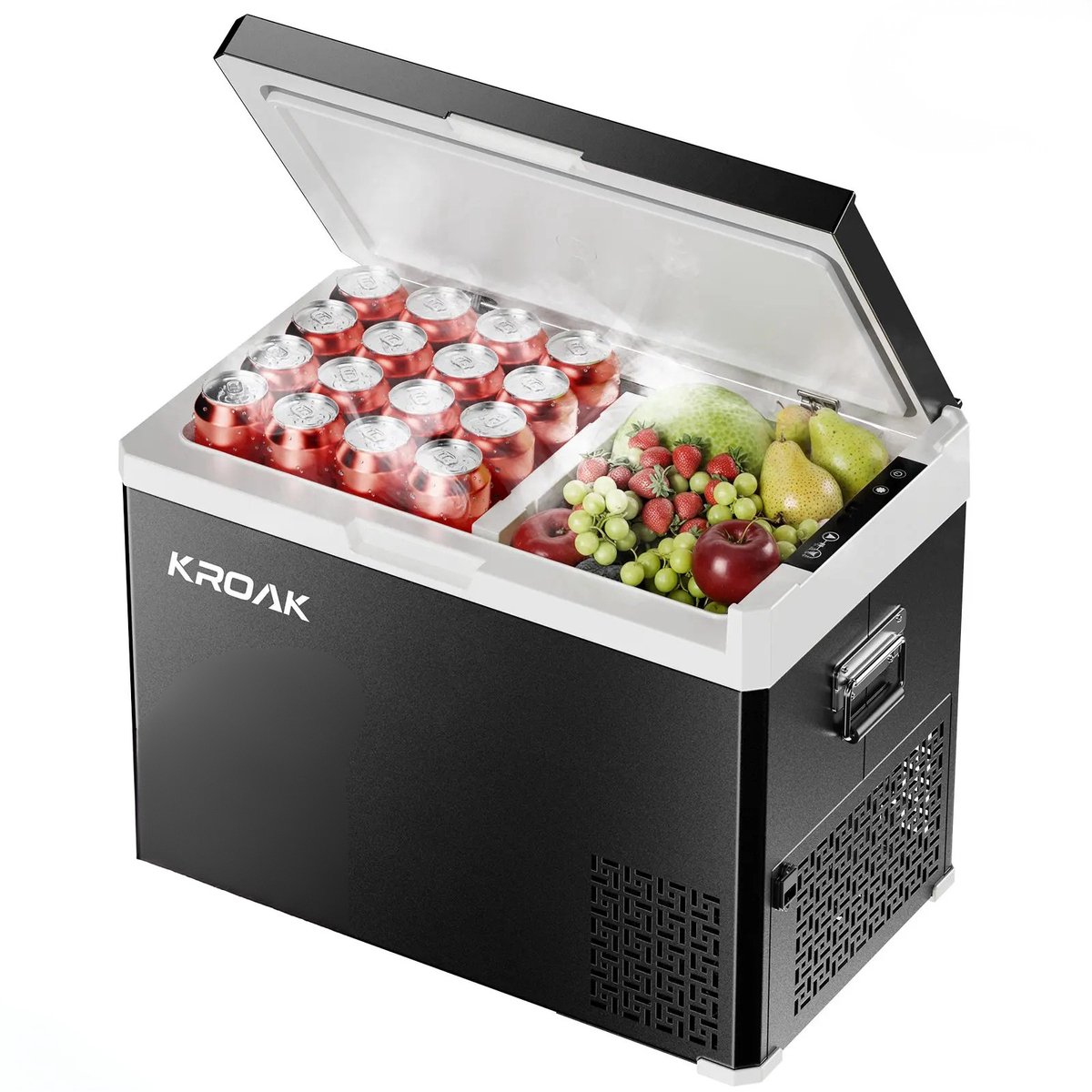 Benelux Select Koelbox Elektrisch – Koelbox Auto – Koelbox Electrisch – Koelbox 12V – App – Dual Zone - 12V/24V DC & 110-240V AC