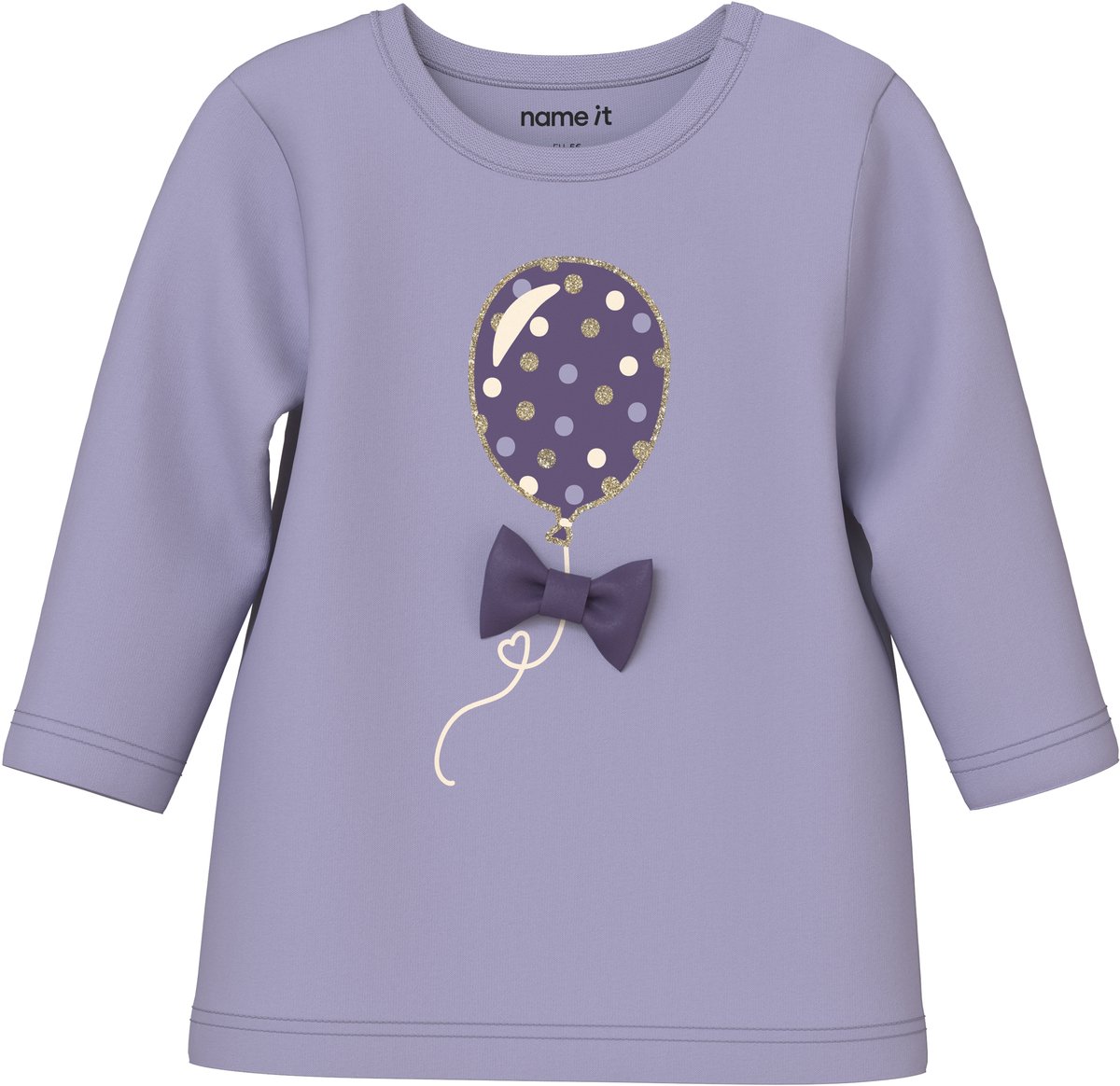 NAME IT - NBFNIVAS LS TOP Meisjes T-shirt