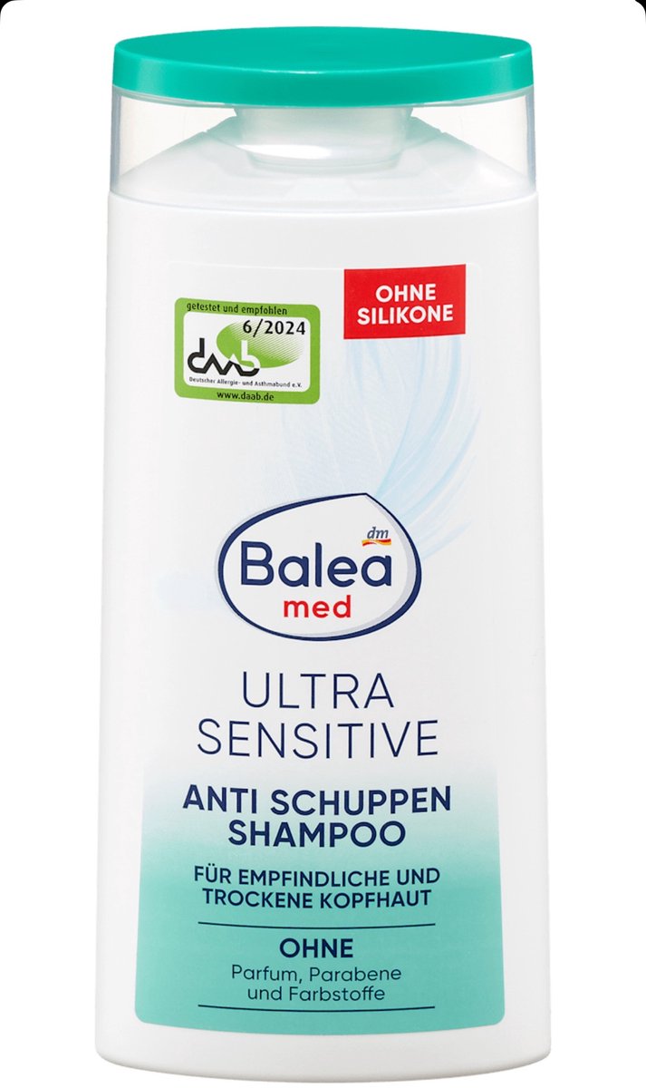 Balea anti roos shampoo ultra sensitive 250ml