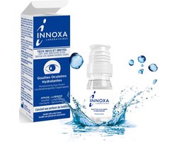 INNOXA Wit - Hydraterende Oogdruppels - Droge en Geirriteerde Ogen - Triple Action - Conserveermiddelvrij - 2 x 10 ml