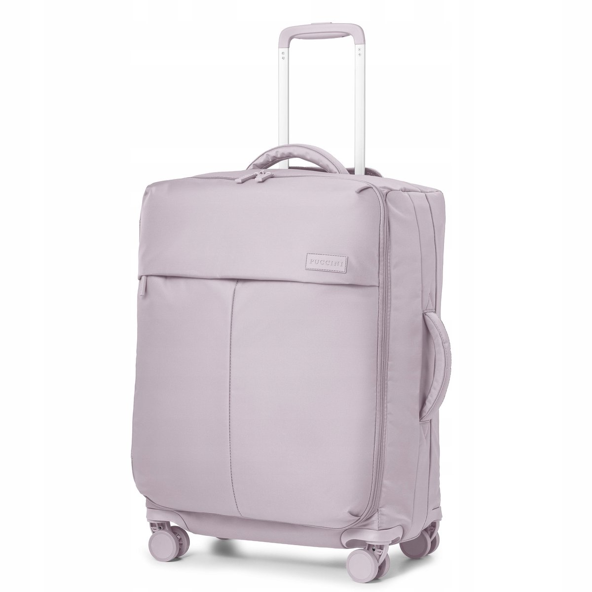 Puccini Barbados Medium Nylon Koffer - Roze