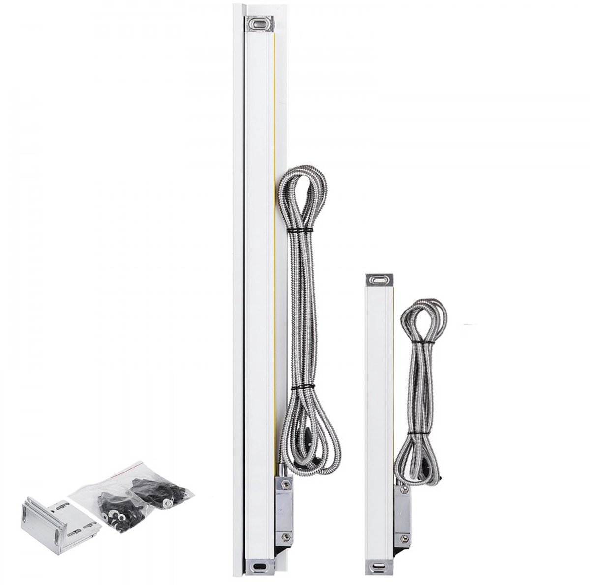 Digitale Lineaire Schalenset - DRO Lineaire Encoder Digitale Liniaal - Lengte 250 mm + 1000 mm - Voeding 5 V DC - Kabel 3 m - Hoge Nauwkeurigheid