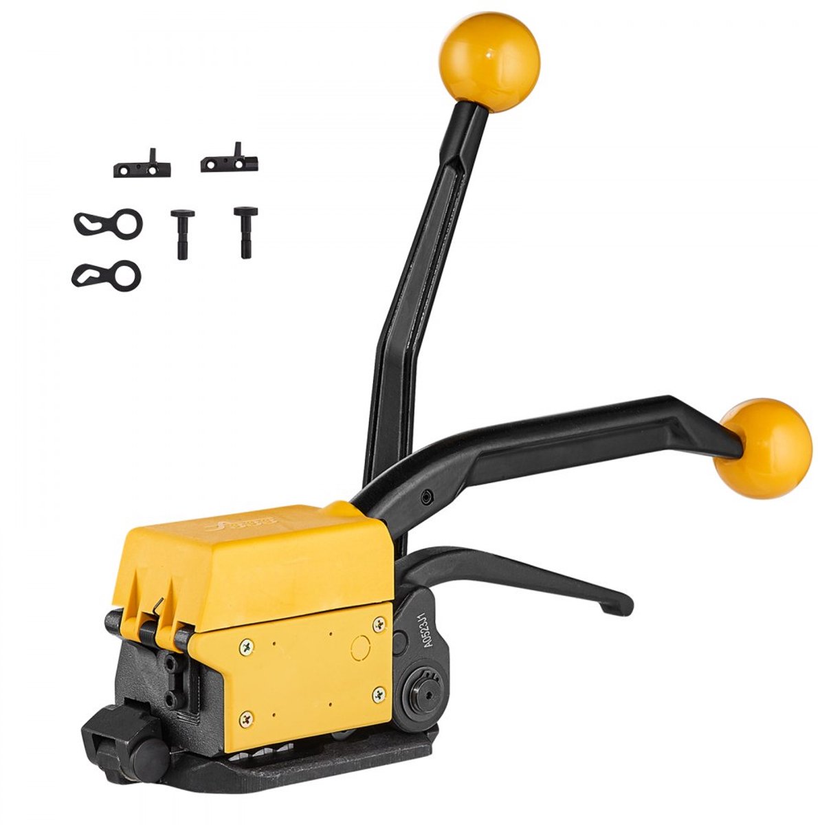Staalband Omsnoeringsapparaat - Handmatige 3-in-1 Bandspanner/Krimper/Snijder - Voor Bandbreedte 1,27–1,91 cm - Geschikt voor Roestvrijstalen Verpakkingsband