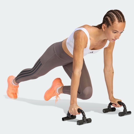 Adidas Performance Optime 3-Stripes 7/8 Workoutlegging - Dames - Bruin van Merkloos — afbeelding 4