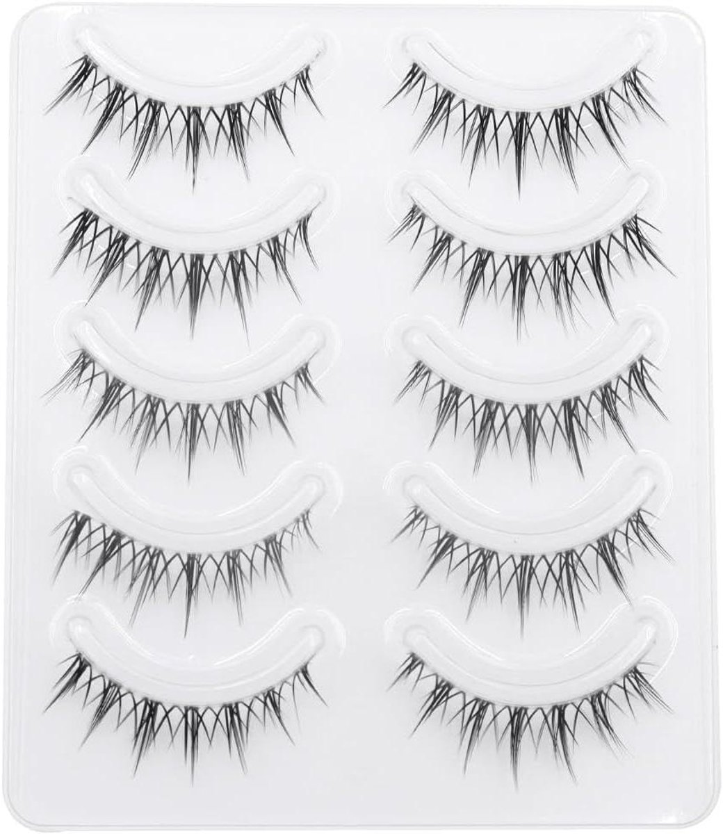 Orivio - Clear en Ultra-Dunne Nepwimpers in Multi-Pack voor Verbluffende Look