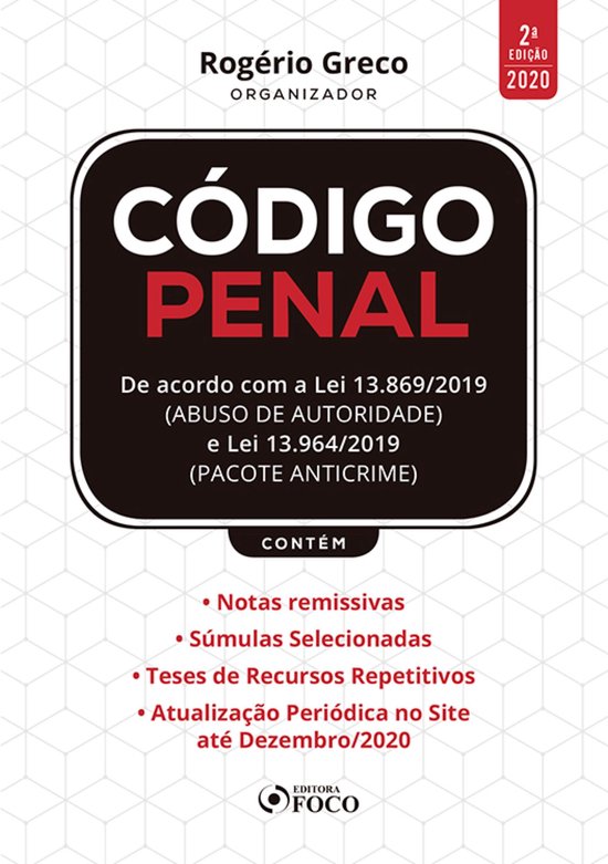 Código penal - 2. ed. - 2020. - cover