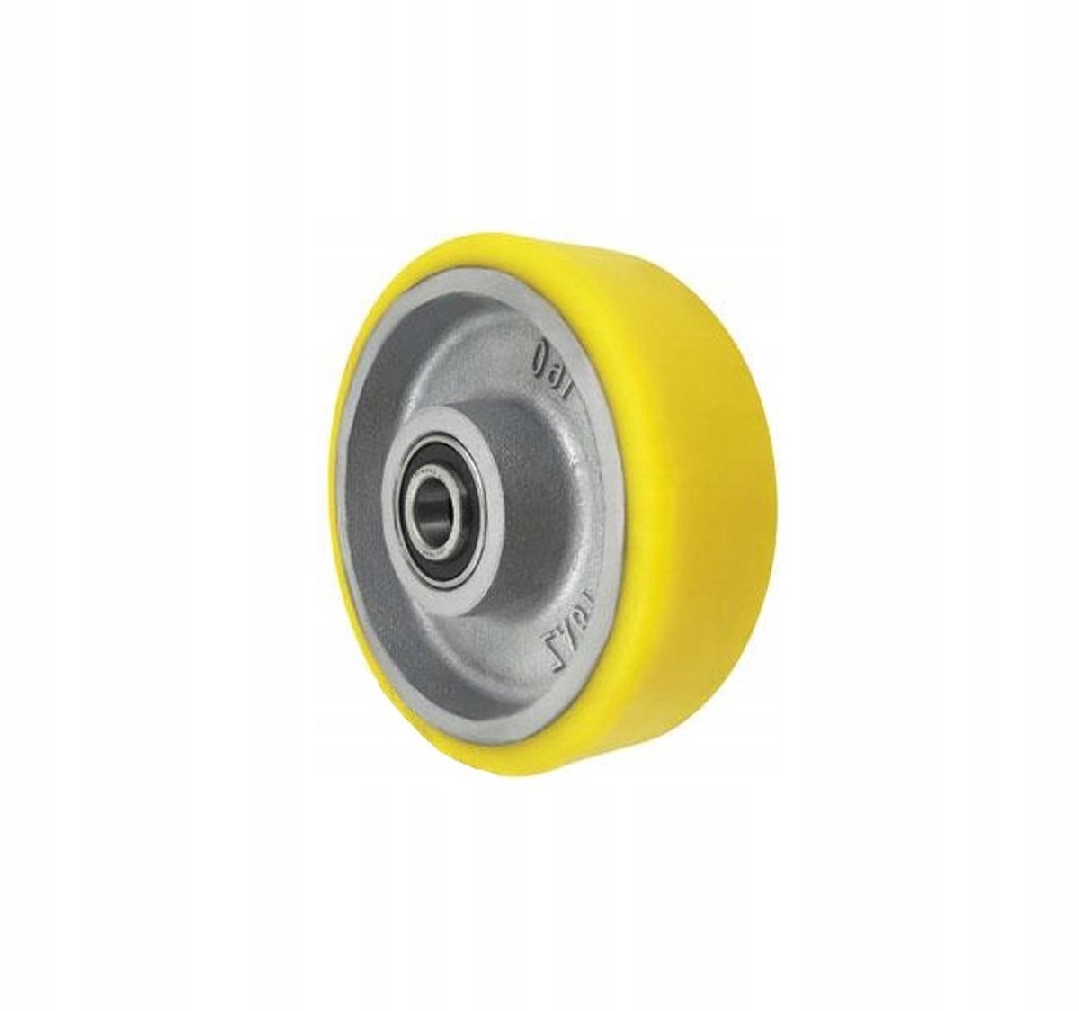 Gietijzer-Polyurethaan Wiel 160mm 600kg 25mm Asgat