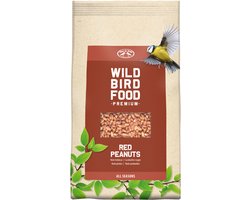 Zak met 1 kilo rode pinda's voor tuinvogels van Esschert Design FB879