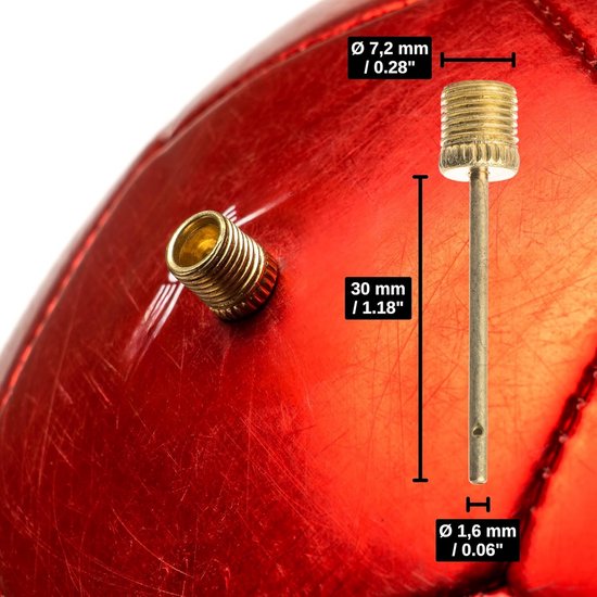 Ventieladapterset 26-delig voor Fiets, Sportballen en Luchtmatrassen — afbeelding 5