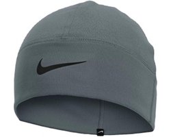 NIKE ACCESSOIRES - nike therma-fit fleece beanie - Muts running - Grijs, zwart