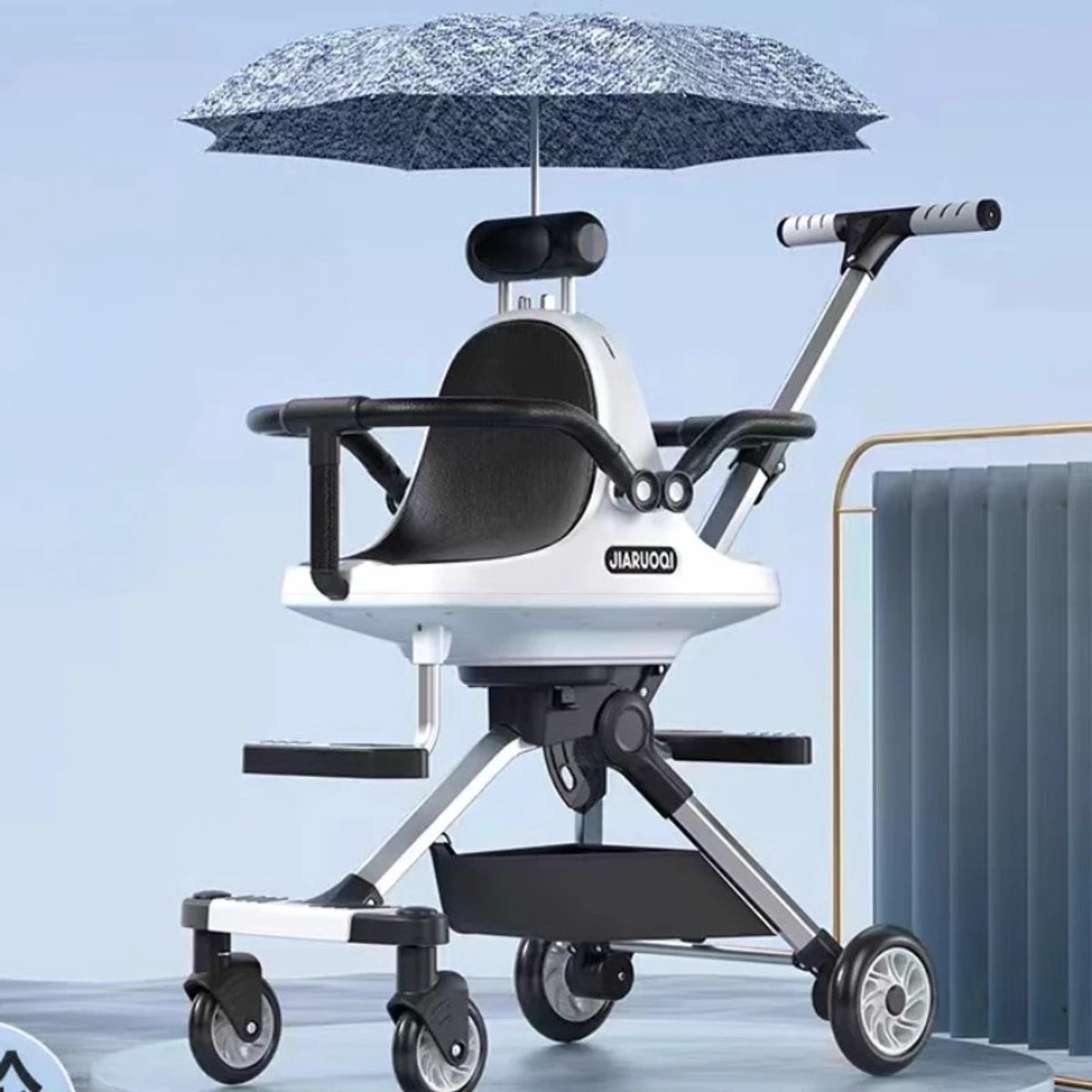 Sensova Dubbele Kinderwagen Lichtgewicht Opvouwbaar - afbeelding 3