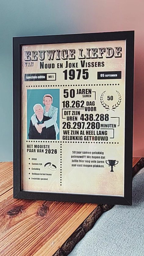Cadeau voor 50 jaar dames, vintage 1976 boodschappentas
