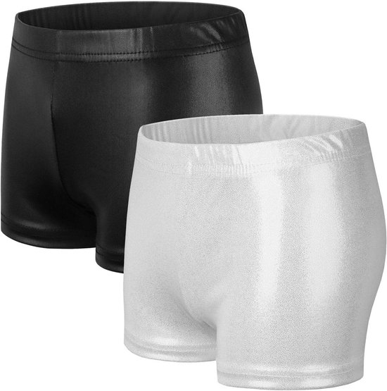Stretch Korte Sportbroek Meisjes - Ademend Turnbroekje voor Yoga, Gym en Fitness — afbeelding 4