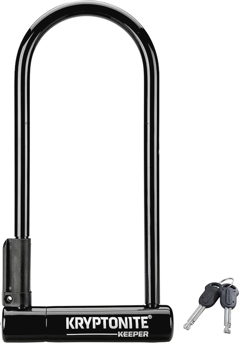 Hoogbeveiligd U-slot voor Fietsen en Scooters - 12 mm Stalen Beugel met Montagebeugel en Sleutels