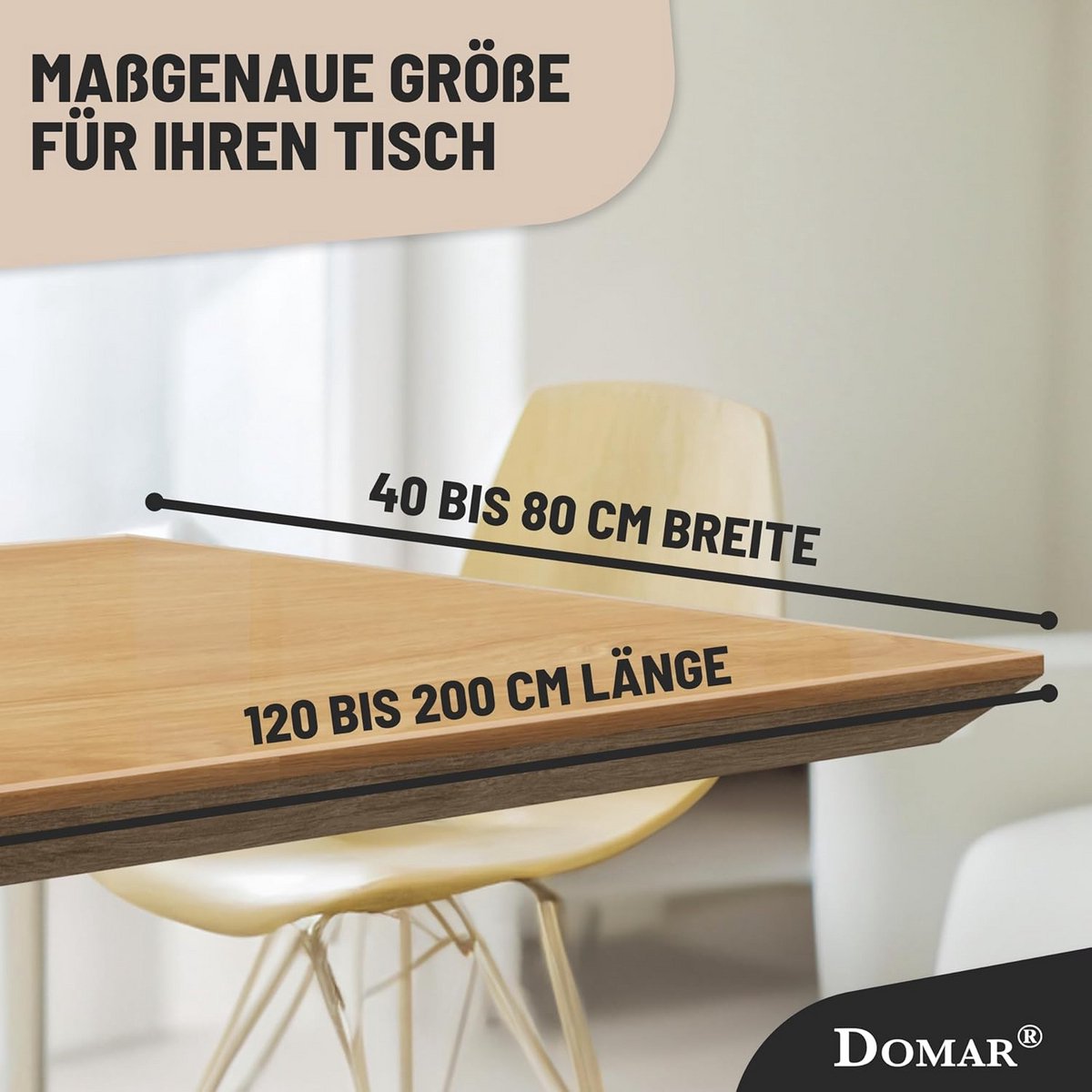 Transparante Tafelfolie op Maat - Glasheldere Tafelbescherming 2 mm