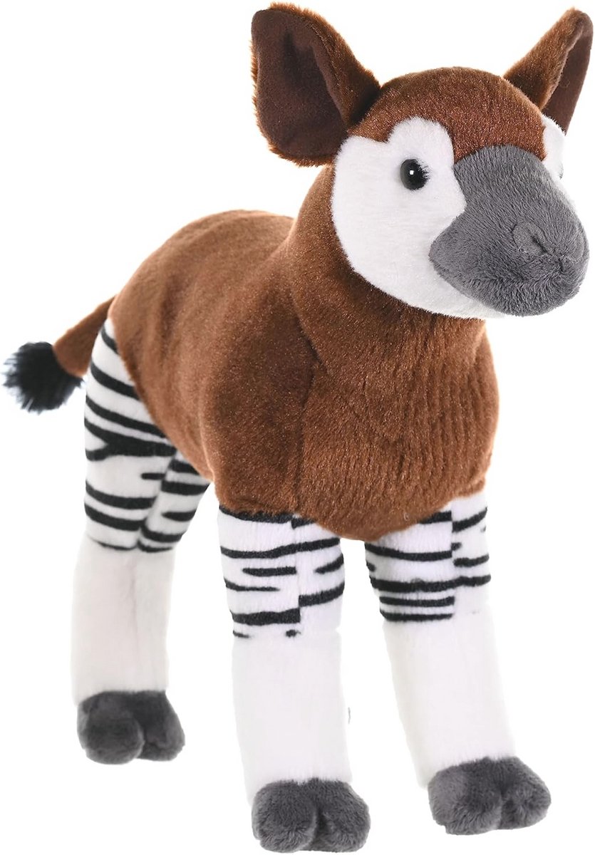 Okapi Pluche Dier 30 cm - Zacht en Realistisch Knuffeldier