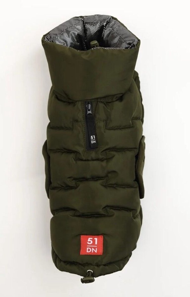 51 Degrees North Teckel Edge - Coat - Hondenjas - Khaki - L