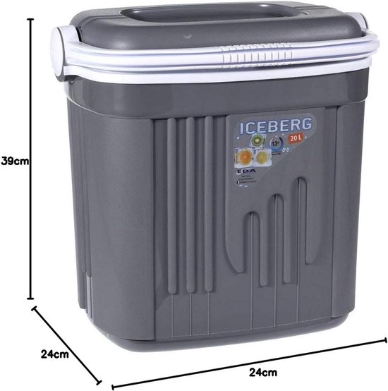 Koelbox 2-in-1: Opbergbak en Cooler Bag voor Koeling van Merkloos — afbeelding 2
