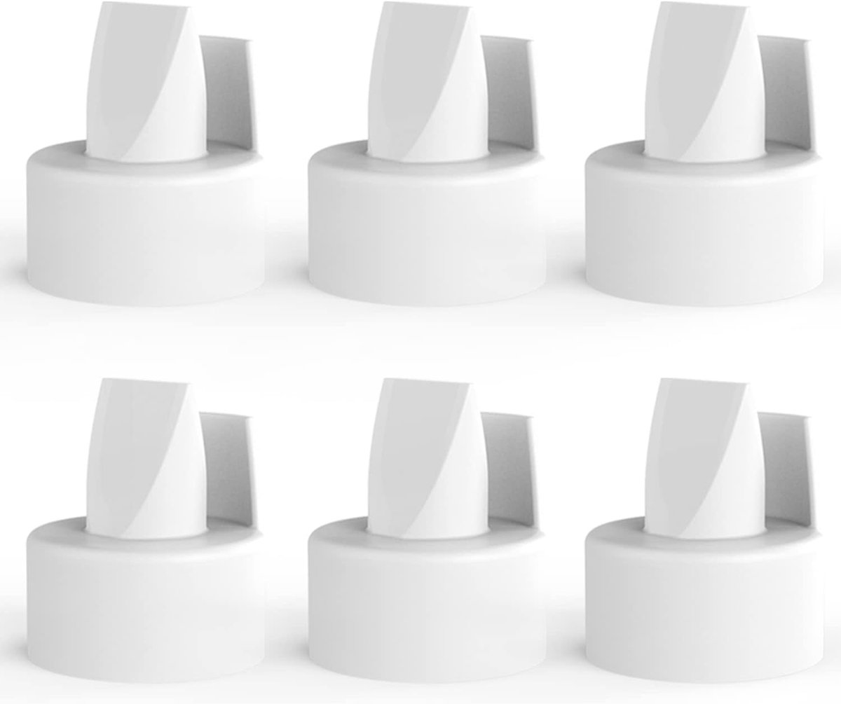 OUYLAF Vervang de eendenbekklep - Accessoires voor borstkolf - Borstkolf Accessoires - Vervangende onderdelen voor borstkolven - Eendenbekventielen voor Spectra en Medela - eendenbekklep - 6pcs