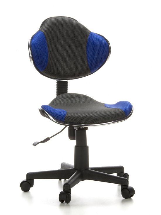 hjh office Kiddy GTI-2- Bureaustoel - Kinder - Grijs / blauw