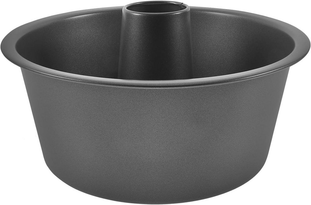 Ronde Biscuitvorm - Bakvorm van Staal - Anti-aanbak - Diameter 25 cm - Grijs