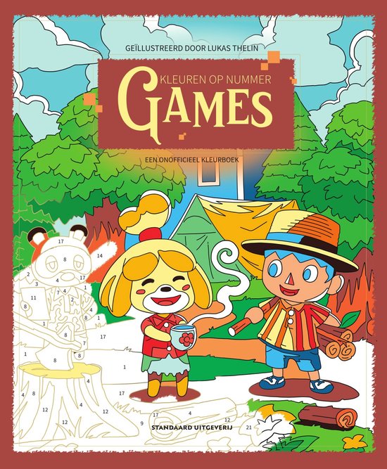 Kleuren op nummer - games - cover