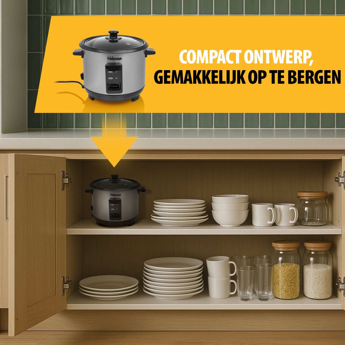 Tristar Rijstkoker 1L - RK-6146 thumbnail 4