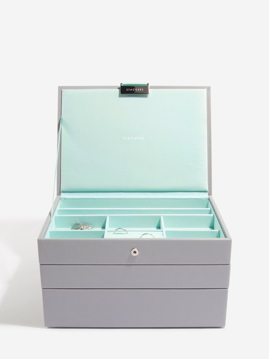 STACKERS POP MINT - Sieradendoos - Juwelendoos - Sieradenhouder - Sieraden Organizer