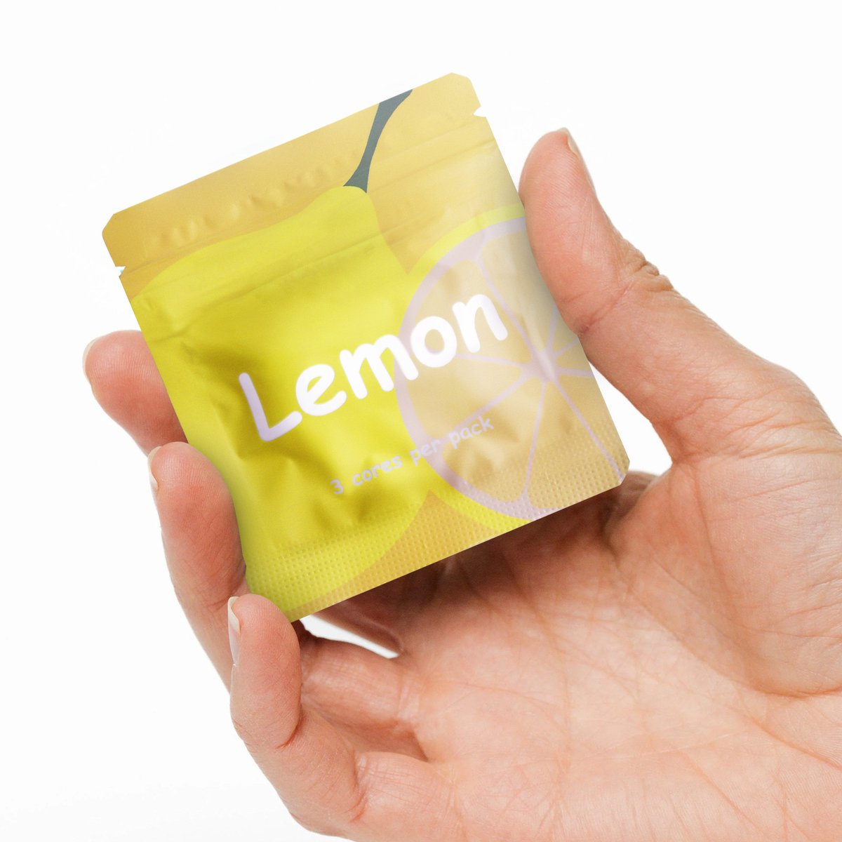 Airvaper smaakpods - Lemon - Universeel - Airvaper Navullingen - 1 zakje met 3 Stuks - Natuurlijk & Verfrissend - Goed voor ca. 2 weken