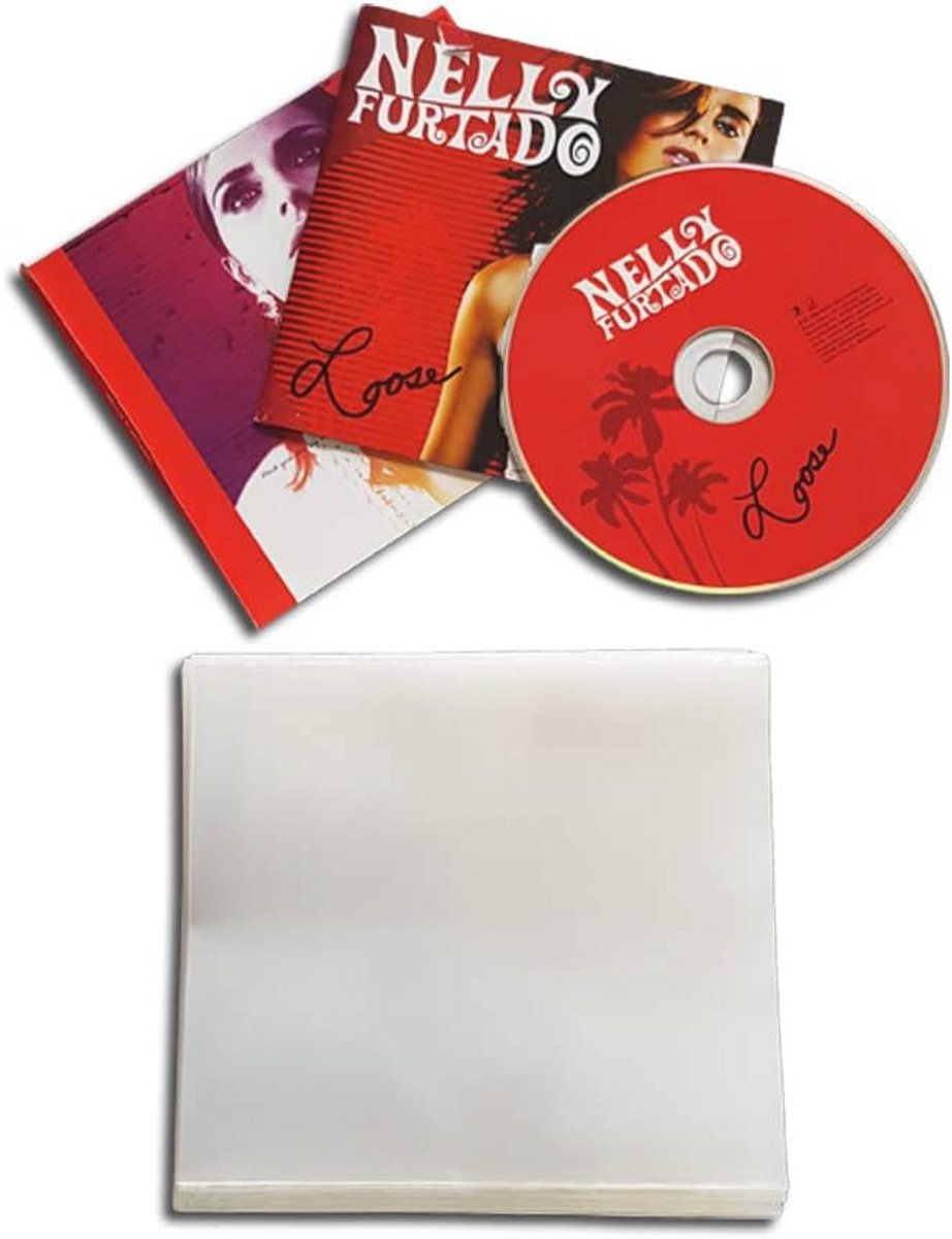 CD-beschermhoezen compleet zonder lege doos - Verpakking van 100 Stuks