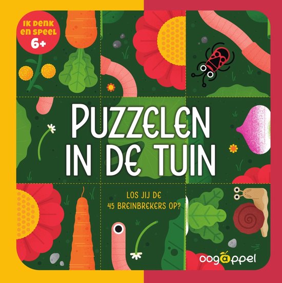 Puzzelen in de tuin - cover