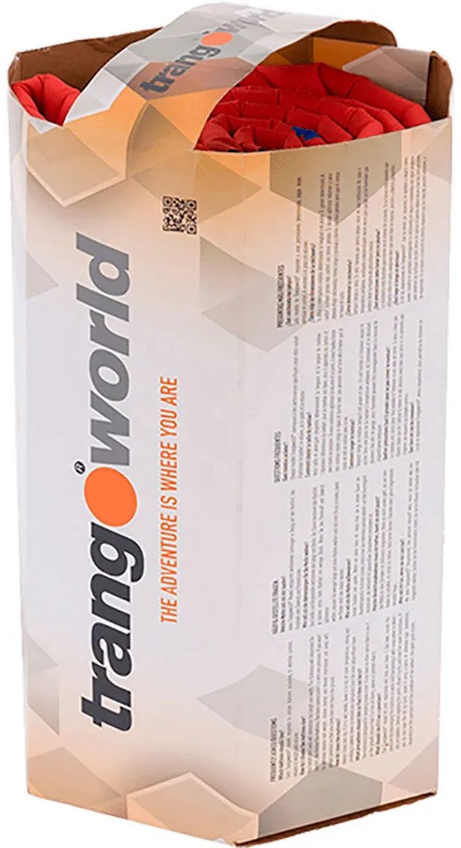 Trangoworld Micro Bump Pad Opblaasbaar Matras Oranje 185 x 50 x 3 cm van Merkloos — afbeelding 4
