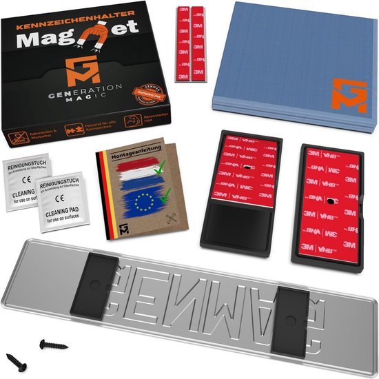 Support De Plaque D'immatriculation Pour Vélo - Fixation Facile Sur Selle Ou Tube - Léger, Robuste En PVC, Pour VTT Et Vélo De Route