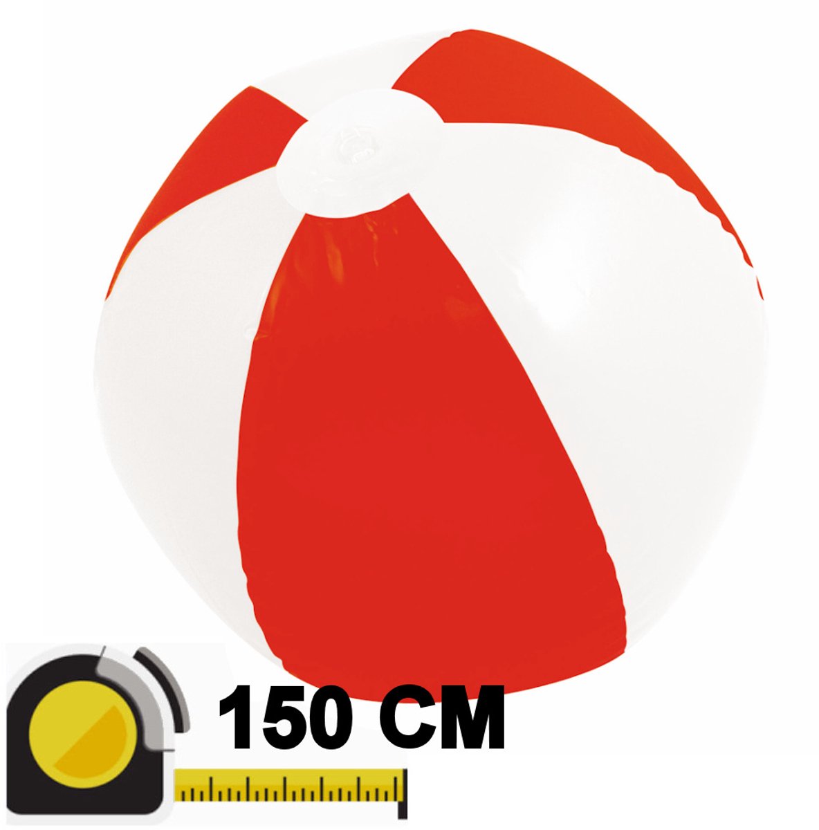 Henbrandt Mega opblaasbare strandbal - 150 cm - Voor strand en zwembad