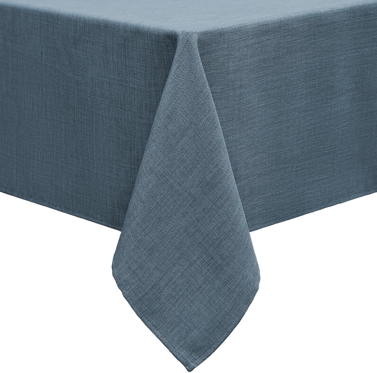 Famanu - Waterafstotend linnen tafelkleed met vlekbescherming, elegant en modern design