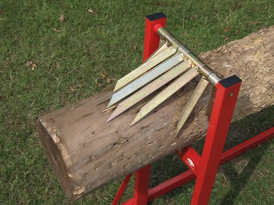 Sawhorse voor het Snijden van Boomstammen - Efficiënt en Handig Accessoire van Merkloos	 — afbeelding 2