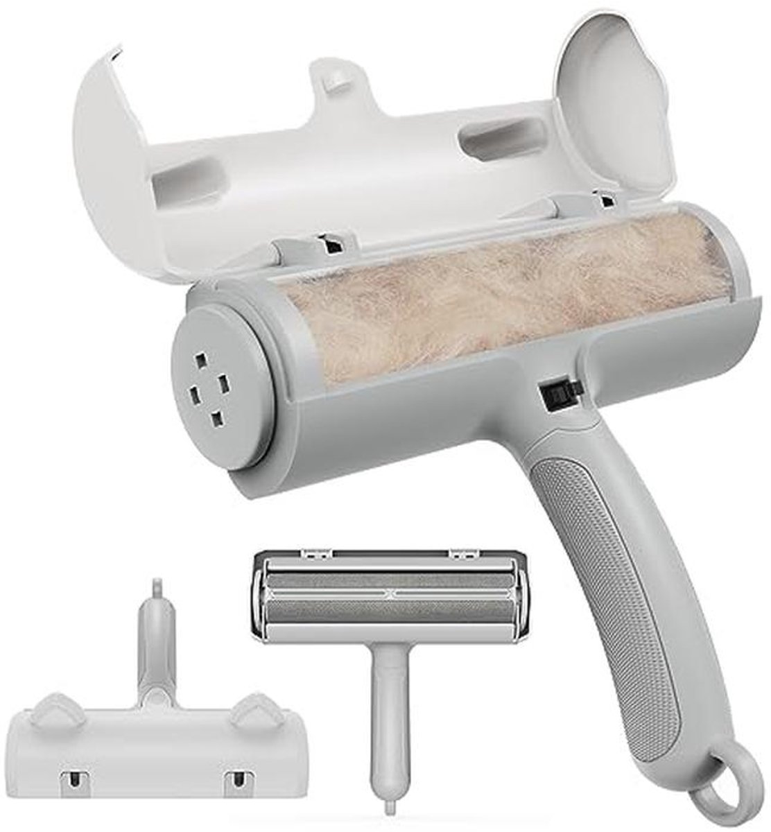 Ergonomische haarverwijderaar voor huisdieren - herbruikbare pluisroller voor meubels, tapijt, autostoelen