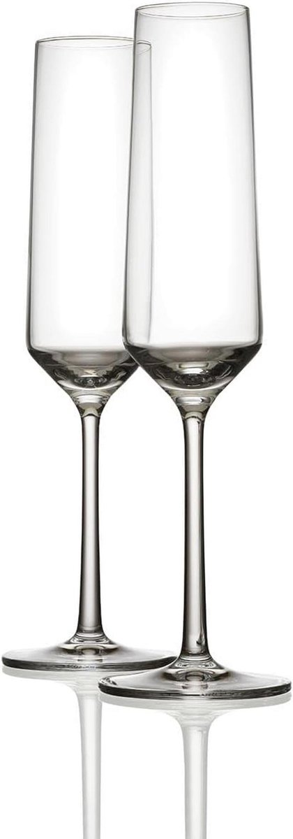 Champagne Fluiten Set van 2 - 215ml - Perfect voor Feestelijke Occasies